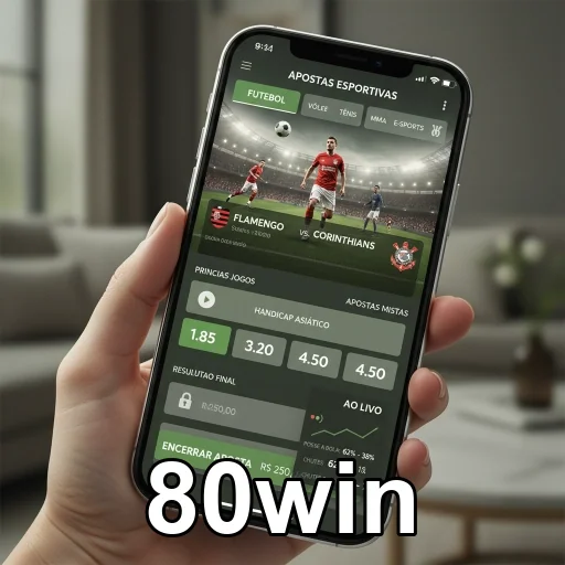 Ilustração de Aproveite as Melhores Odds com 80win em Apostas Esportivas