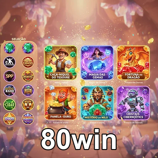 Ilustração de Explore os slots e serviços VIP no 80win